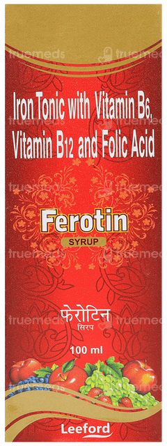 Ferotin Syrup 100Ml