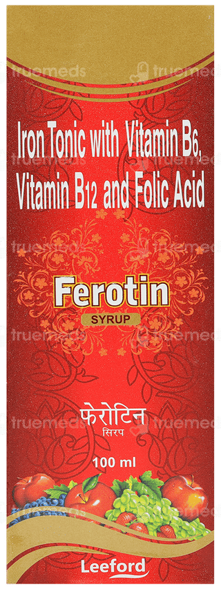 Ferotin Syrup 100Ml