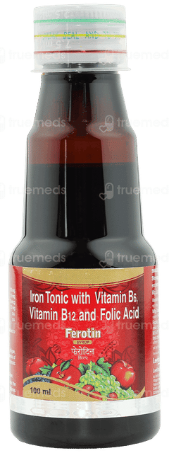Ferotin Syrup 100Ml