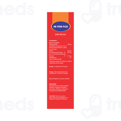 Hb Ford Plus Orange Flavour Syrup 300 ML