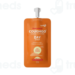 Nasoclear Coughgo Day + Night Strawberry Flavour Sugar Free 10ml Pack Of 3 Syrup