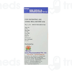 Soleys Solecold Syrup 60 ML Soleys Solecold Syrup 60 ML