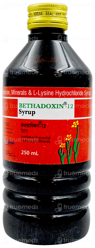 Bethadoxin 12 Syrup 250ml