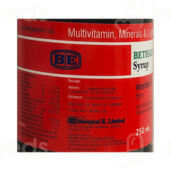 Bethadoxin 12 Syrup 250Ml