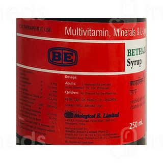 Bethadoxin 12 Syrup 250Ml