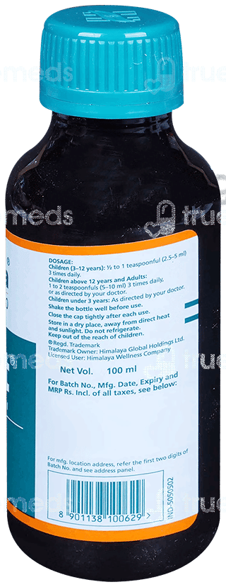 Himalaya Koflet Cough Syrup 100Ml With Cold Balm 10Gm Free