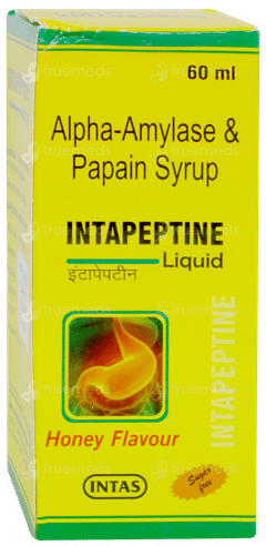Intapeptine Honey Flavour Sugar Free Liquid 60ml Intapeptine Honey Flavour Sugar Free Liquid 60ml