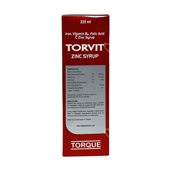 Torvit Zinc Syrup 225 Ml