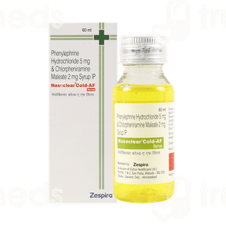 Nasoclear Cold Af Syrup 60ml