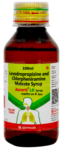Ascoril Ld Syrup 100ml Ascoril Ld Syrup 100ml