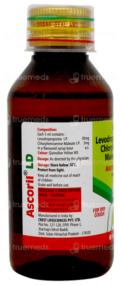 Ascoril Ld Syrup 100ml