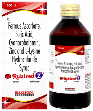 Rubired Z Syrup 200ml