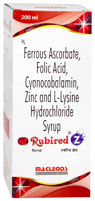 Rubired Z Syrup 200ml