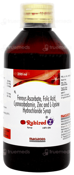 Rubired Z Syrup 200ml