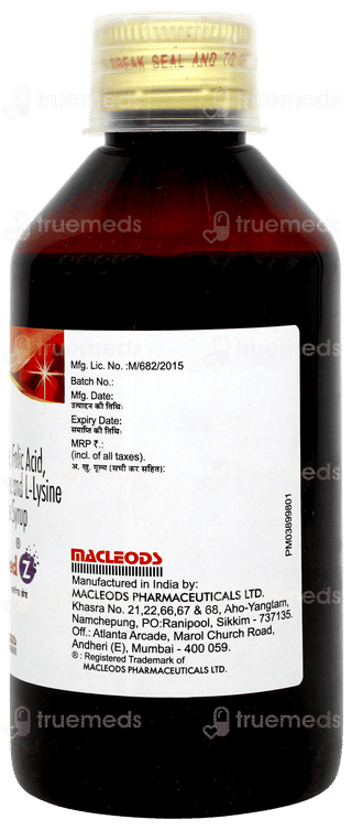 Rubired Z Syrup 200ml