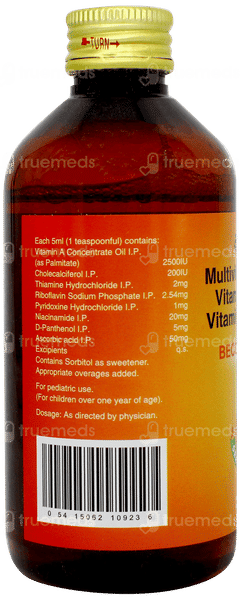 Becosules + Orange Flavour Syrup 200ml