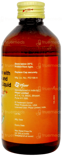 Becosules + Orange Flavour Syrup 200ml