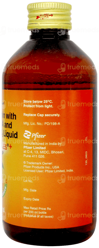 Becosules + Orange Flavour Syrup 200ml