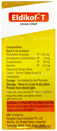 Eldikof T Syrup 100ml