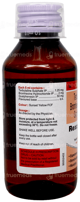 Rexcof Bm Plus Syrup 100Ml