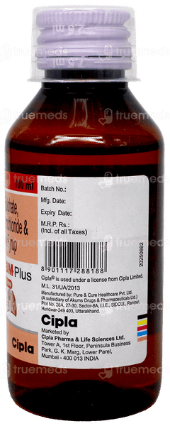 Rexcof Bm Plus Syrup 100Ml Rexcof Bm Plus Syrup 100Ml
