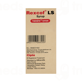 Rexcof Ls Syrup 100ml