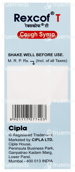 Rexcof T Syrup 100ml