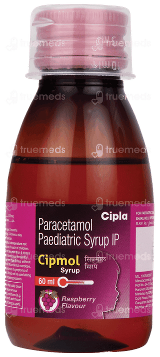 Cipmol 125 Raspberry Flavour Syrup 60Ml