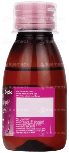 Cipmol 125 Raspberry Flavour Syrup 60Ml