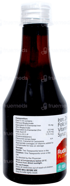 Rudix Fe Plus Syrup 200ml