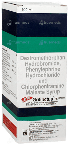 Grilinctus New Syrup 100ml