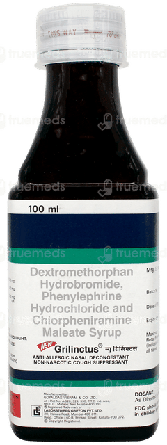 Grilinctus New Syrup 100ml