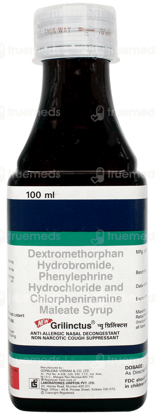 Grilinctus New Syrup 100ml