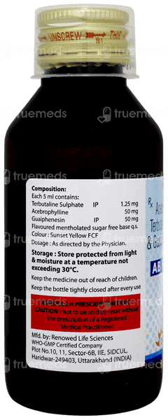 Ab Fine Gt Syrup 100ml