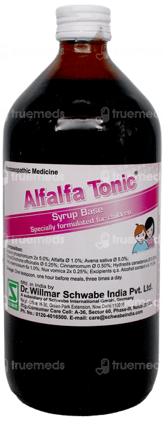 Dr Willmar Alfalfa Children Tonic 500Ml