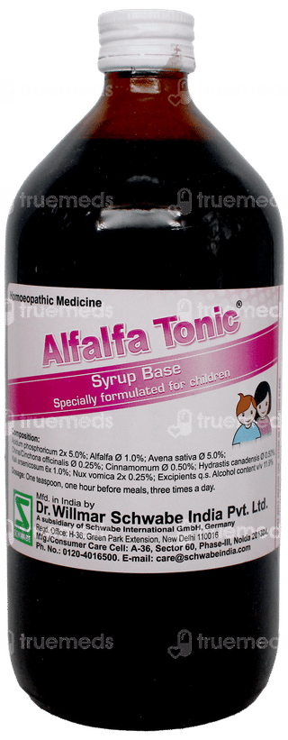 Dr Willmar Alfalfa Children Tonic 500Ml