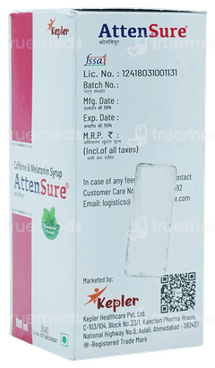 Attensure Peppermint Flavour Syrup 100Ml