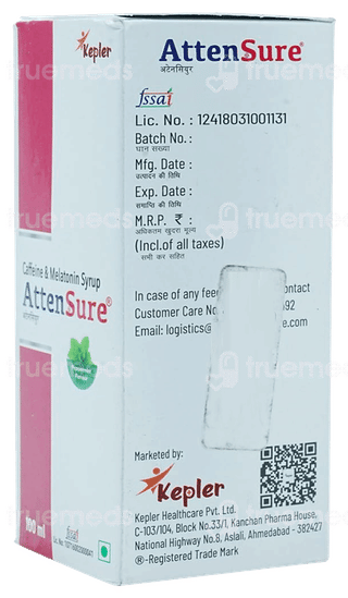 Attensure Peppermint Flavour Syrup 100Ml