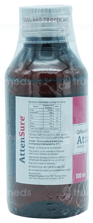 Attensure Peppermint Flavour Syrup 100Ml