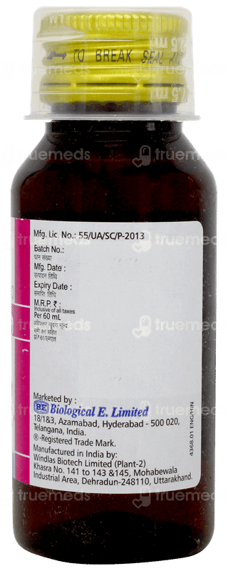 Bestozyme Pd Vanilla & Butterscotch Flavour Syrup 60ml