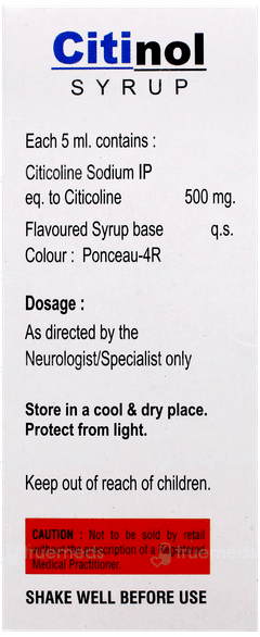 Citinol Syrup 60Ml Citinol Syrup 60Ml