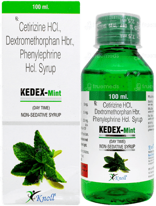 Kedex Mint Flavour Syrup 100ml