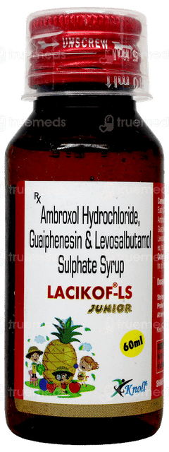 Lacikof Ls Junior Syrup 60Ml Lacikof Ls Junior Syrup 60Ml