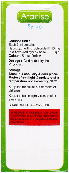 Atarise Syrup 100Ml Atarise Syrup 100Ml