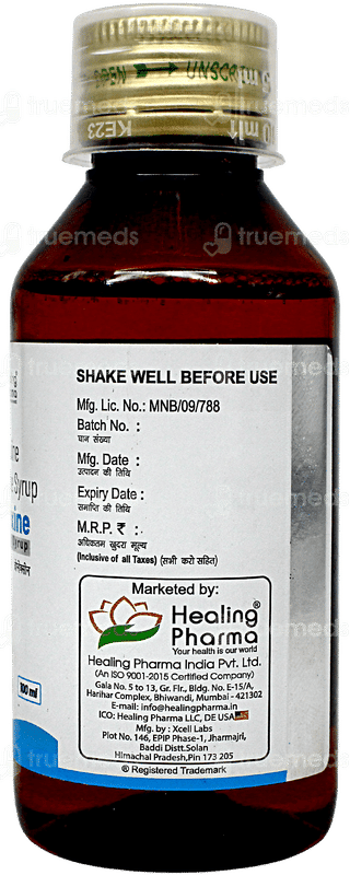 Bromhexine Syrup 100ml