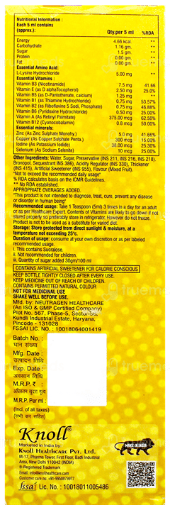 Nutrinol A To Z Syrup 200Ml