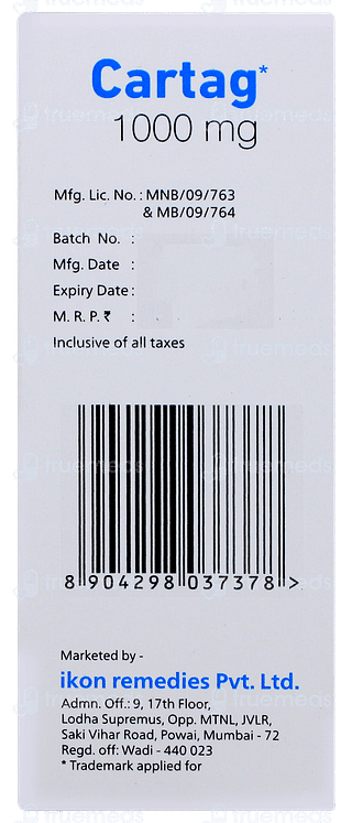 Cartag 500mg Syrup 60ml