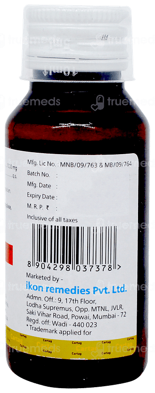 Cartag 500mg Syrup 60ml