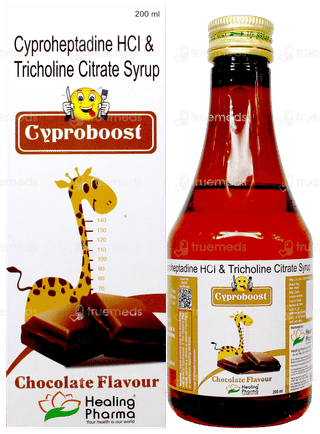 Cypro Boost Chocolate Flavour Syrup 200Ml