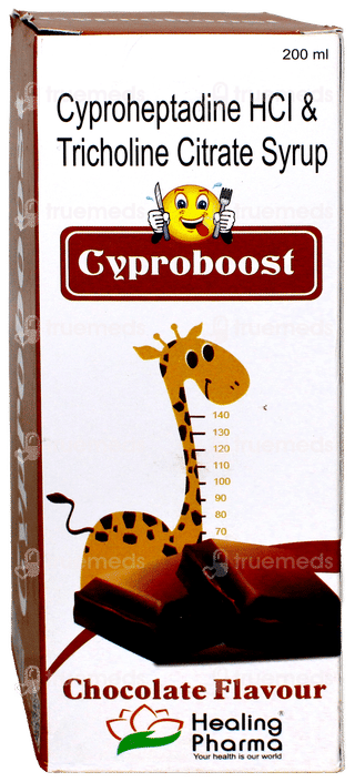 Cypro Boost Chocolate Flavour Syrup 200Ml